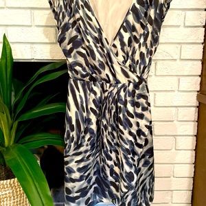Beautiful faux wrap dress by Jennifer Lopez